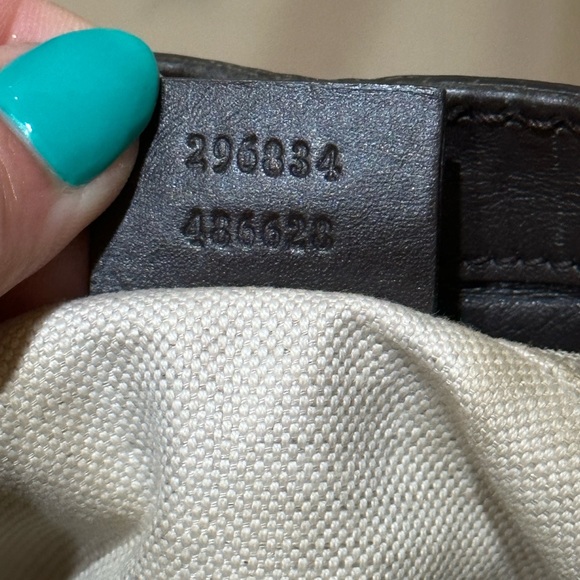 Gucci Brown Padlock GG interlocking Canvas Hobo - Picture 13 of 15